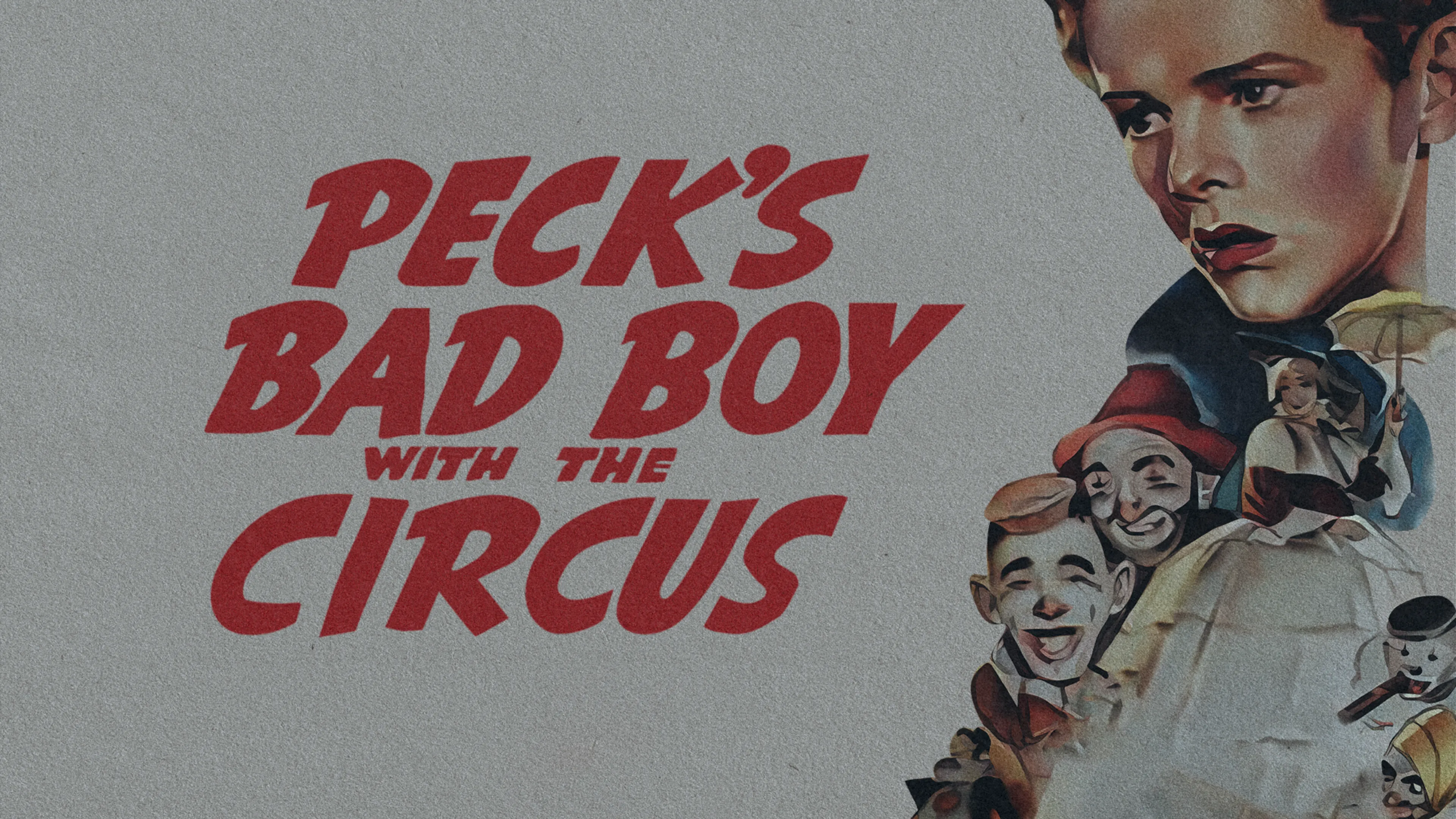 Peck's Bad Boy with the Circus poster